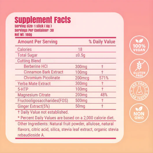 Nuriva Cutting Mix - Strawberry Açaí